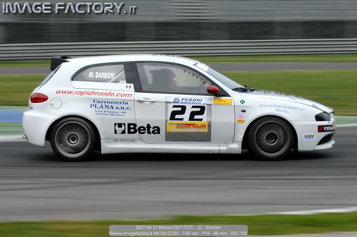 2007-04-21 Monza 0337 ITCC - 22 - Barbieri